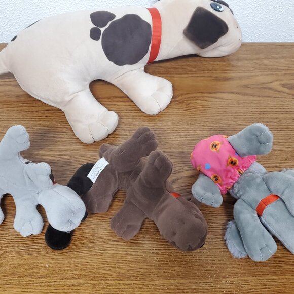 Plush Pound Puppies Stuffed Animals - Lot of 4 - Picture 11 of 13